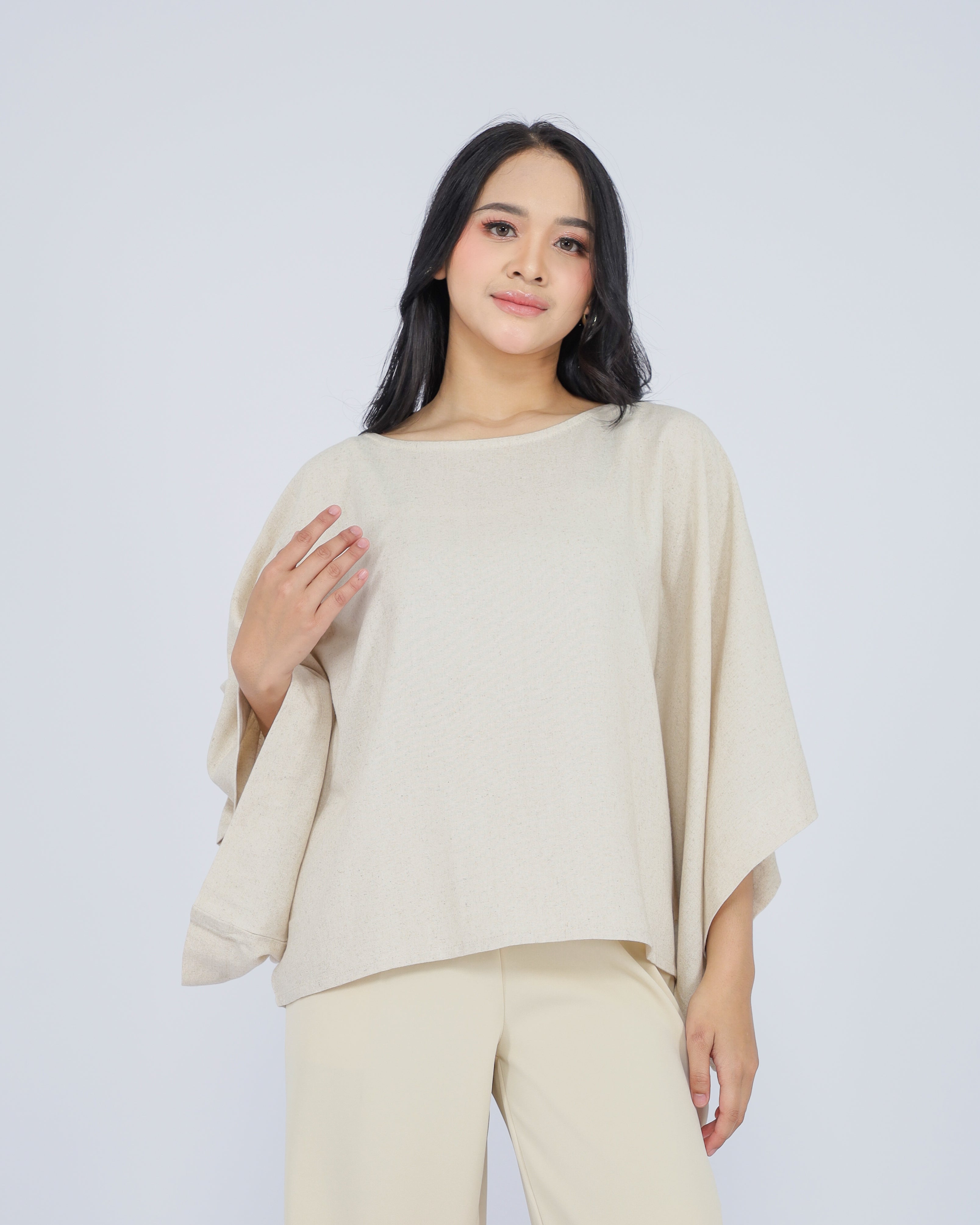 Alexa Linen Blend Top