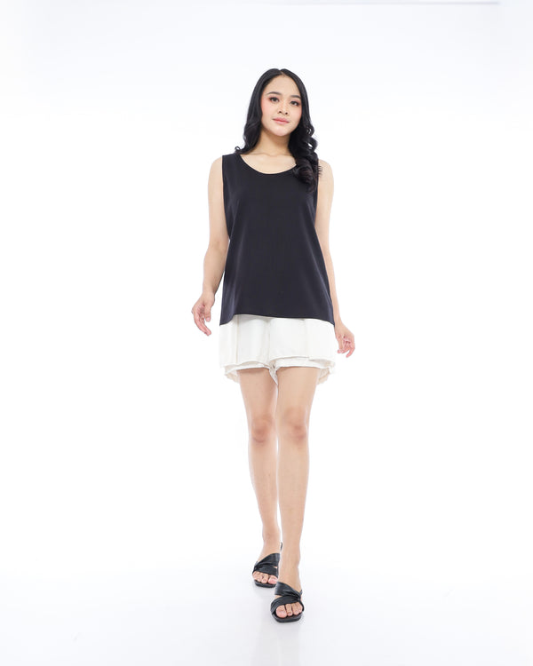Amori Linen Blend Top