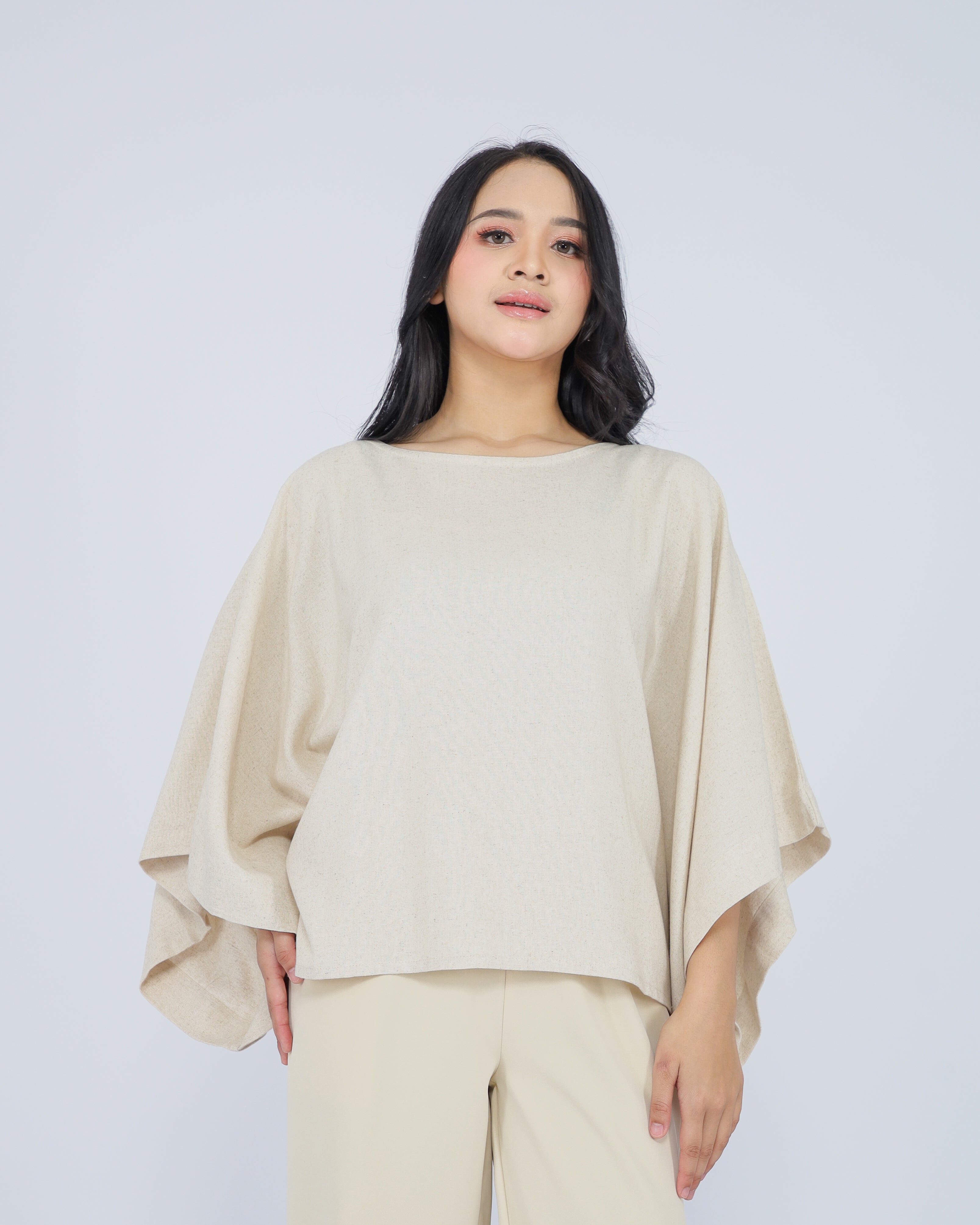 Alexa Linen Blend Top