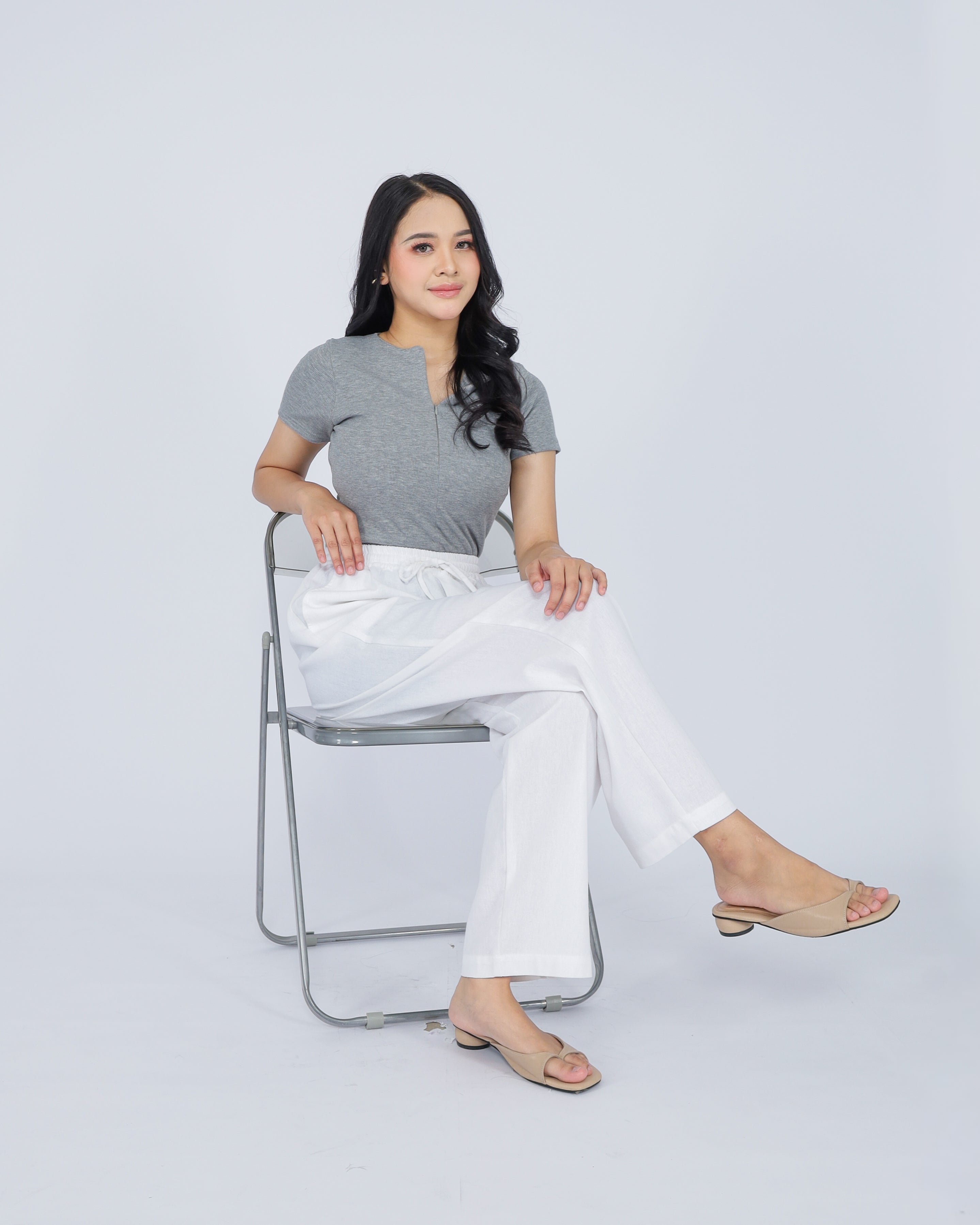 Gabriella Linen Blend Women's Pants