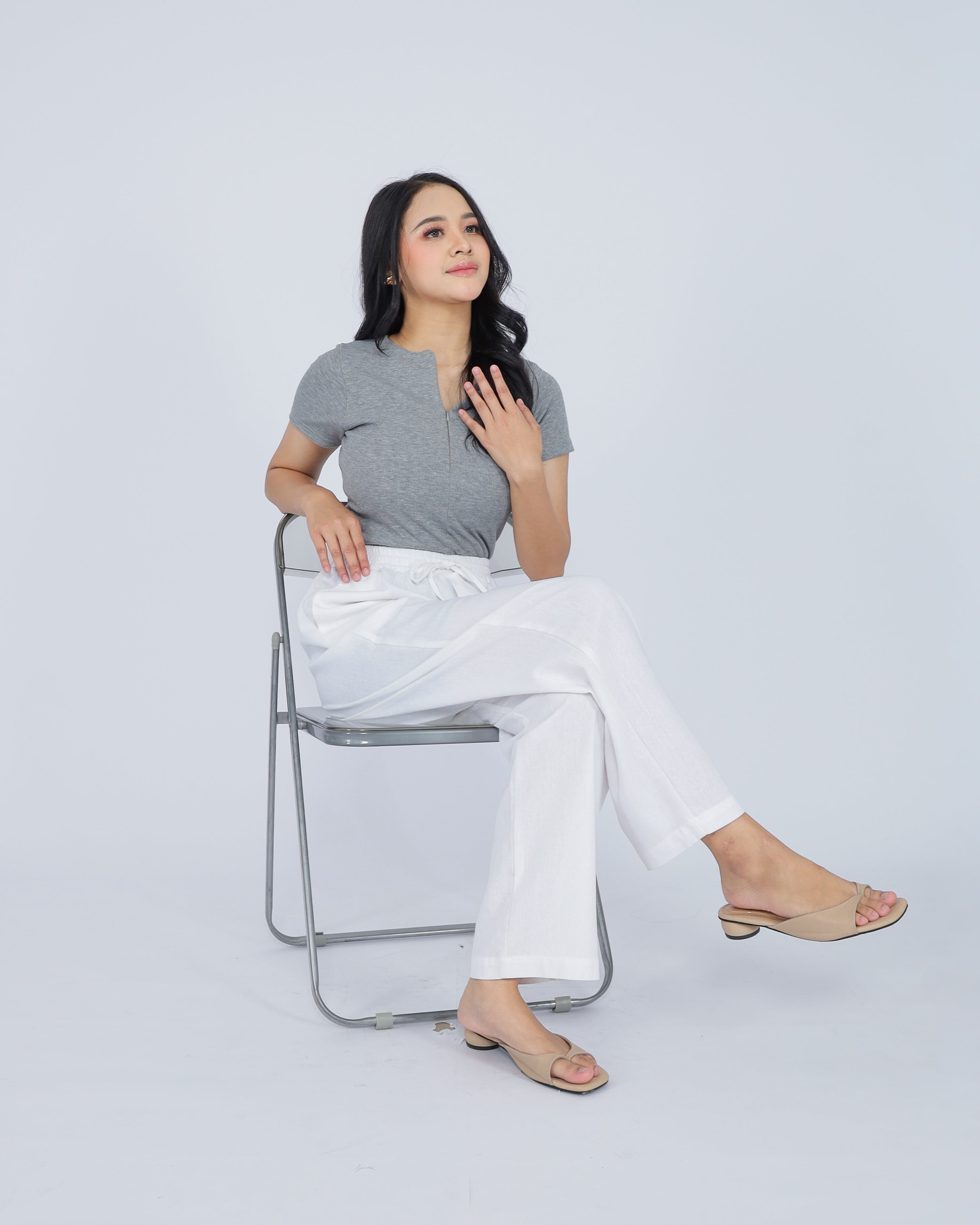 Gabriella Linen Blend Women's Pants