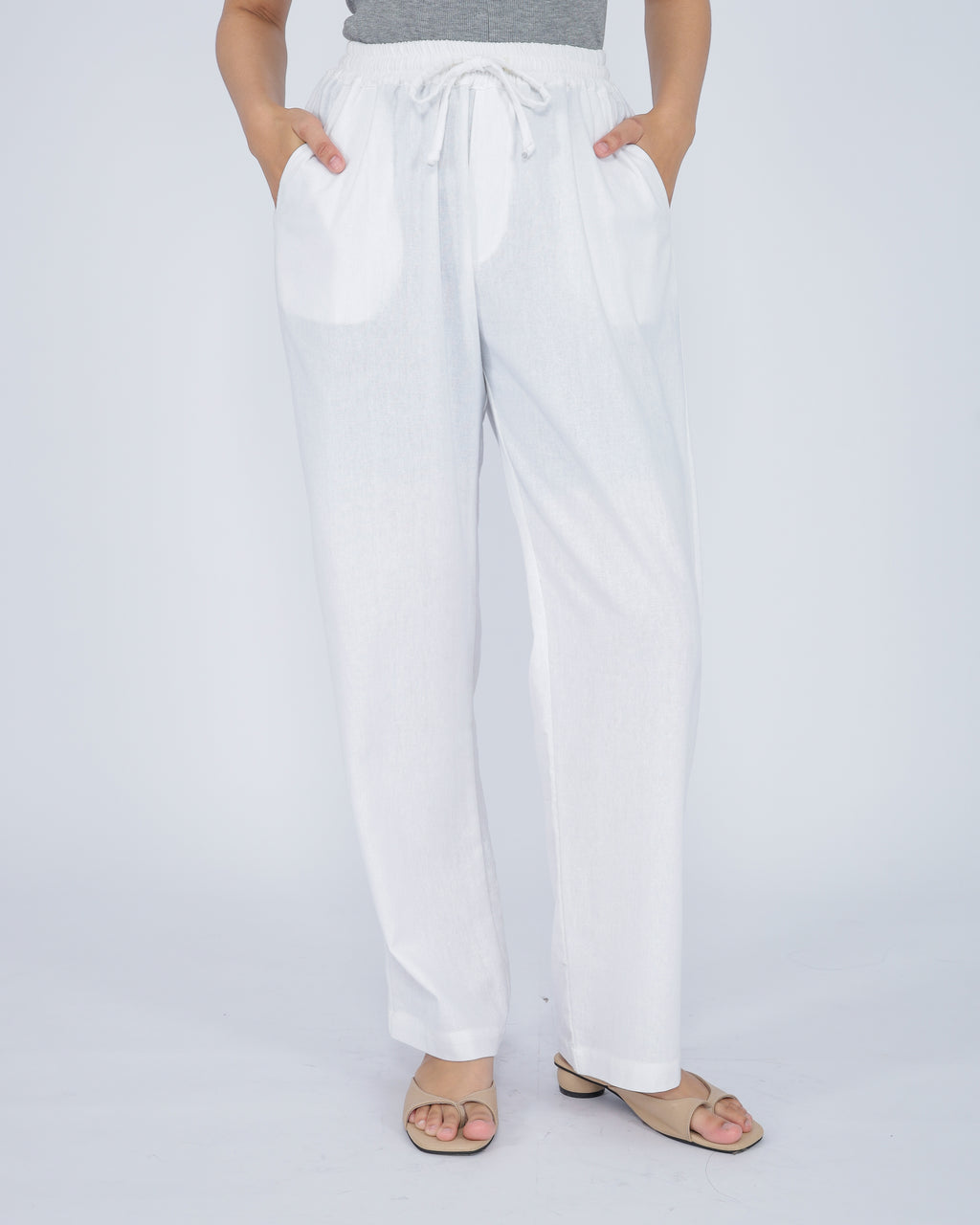 Gabriella Linen Blend Women's Pants