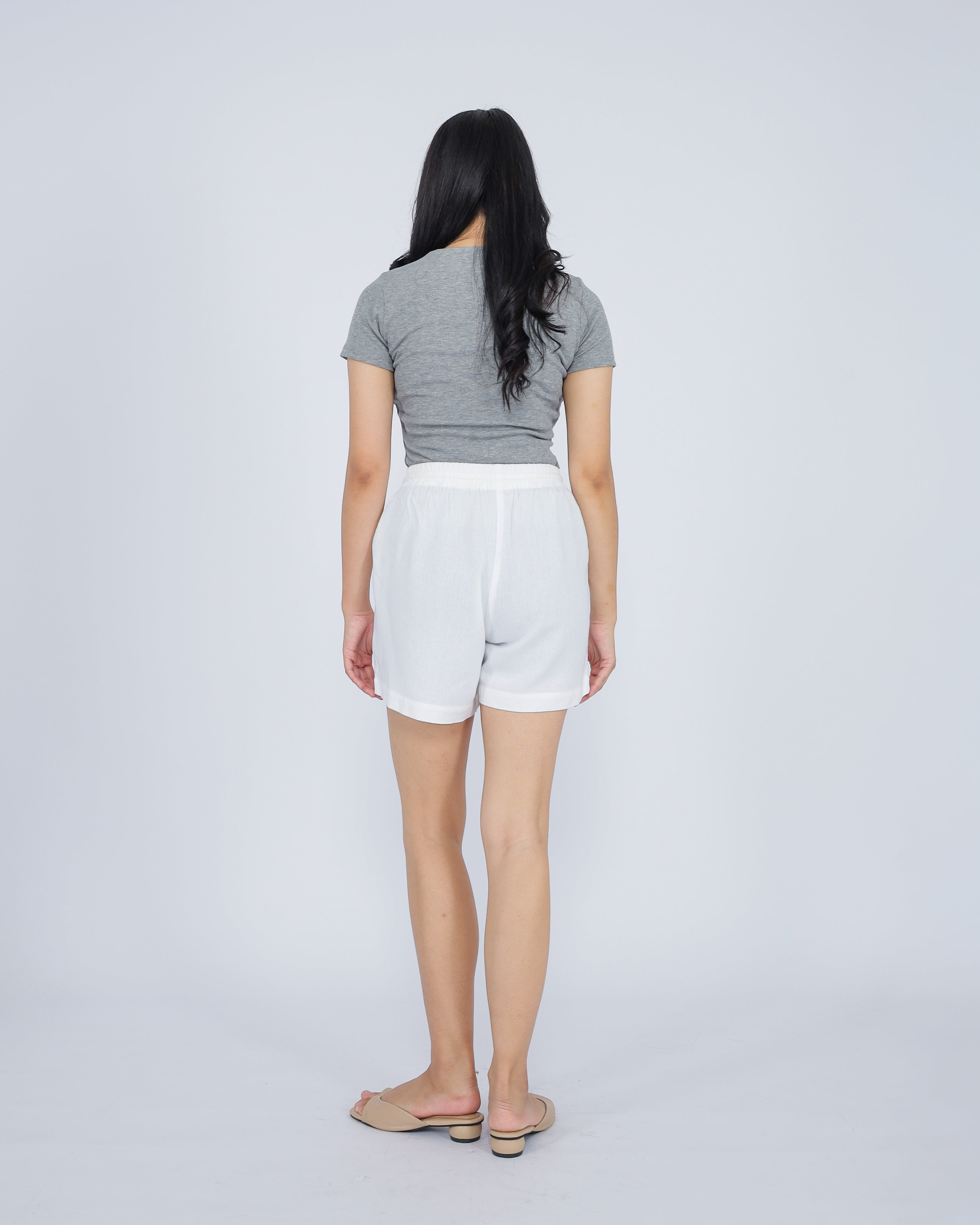 Chloe Linen Blend Women's Shorts