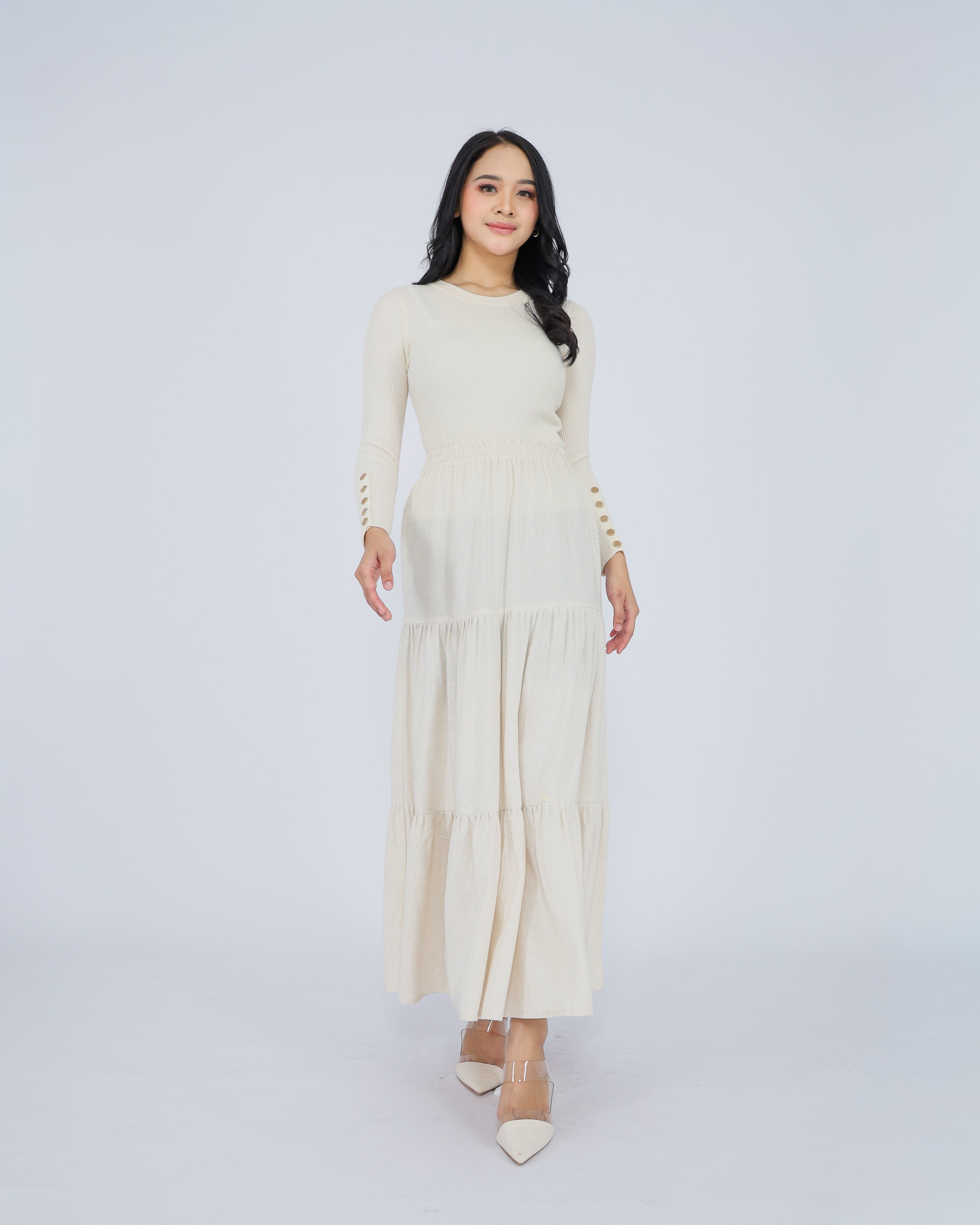 Roccio Linen Blend Skirt