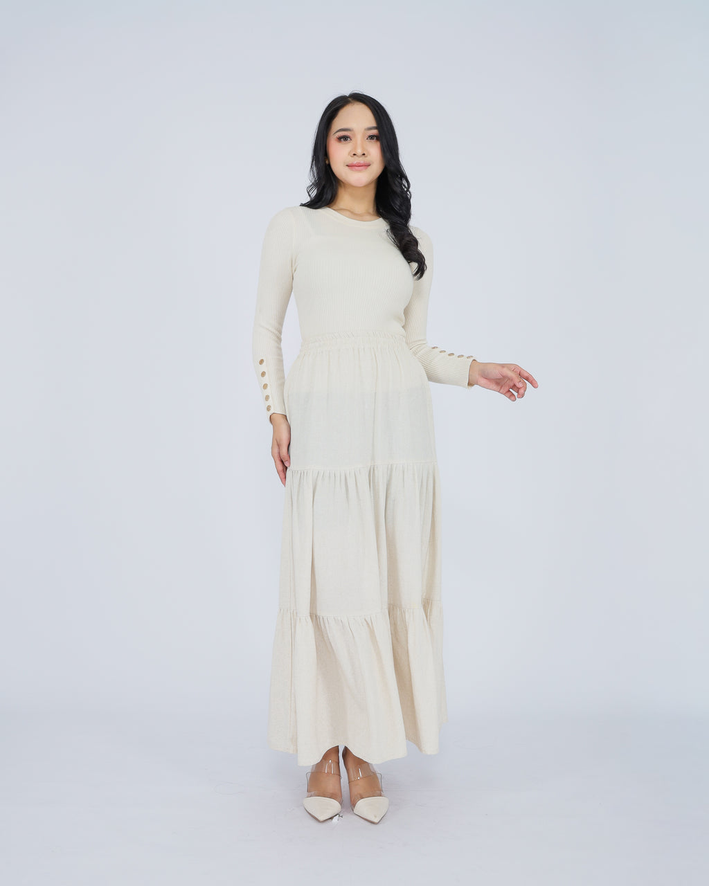 Roccio Linen Blend Skirt