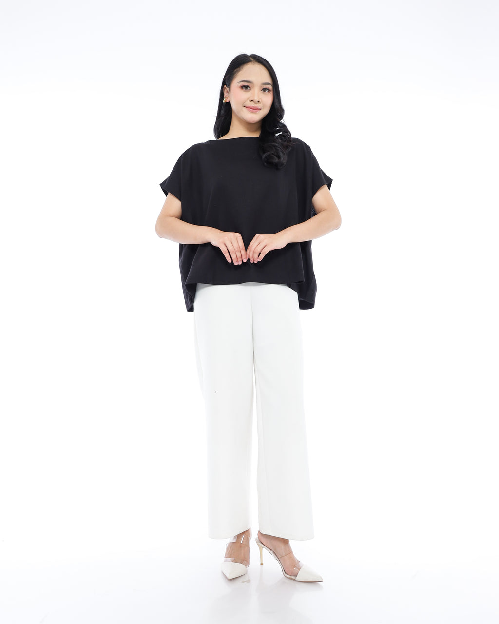 Beata Linen Blend Top