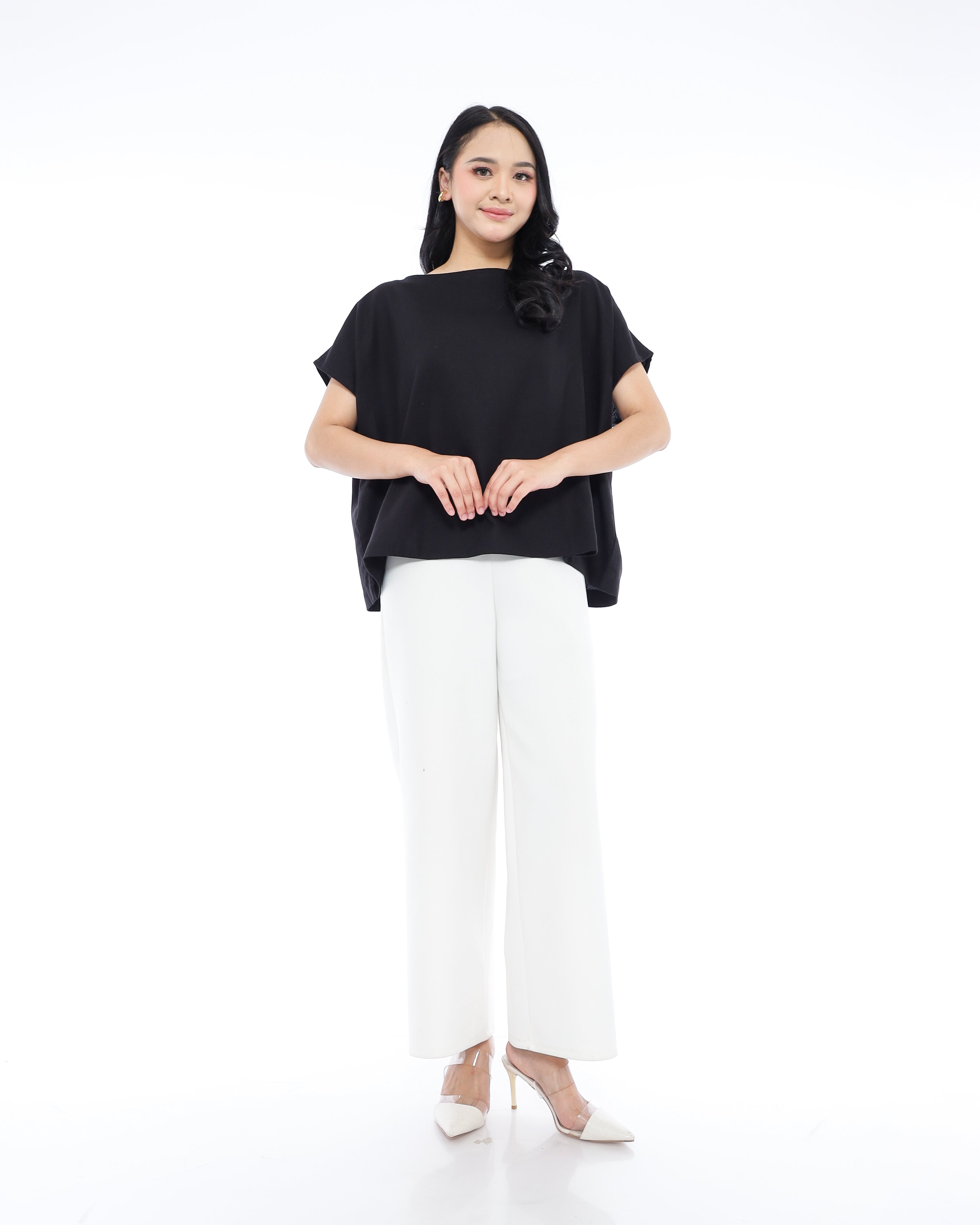 Beata Linen Blend Top