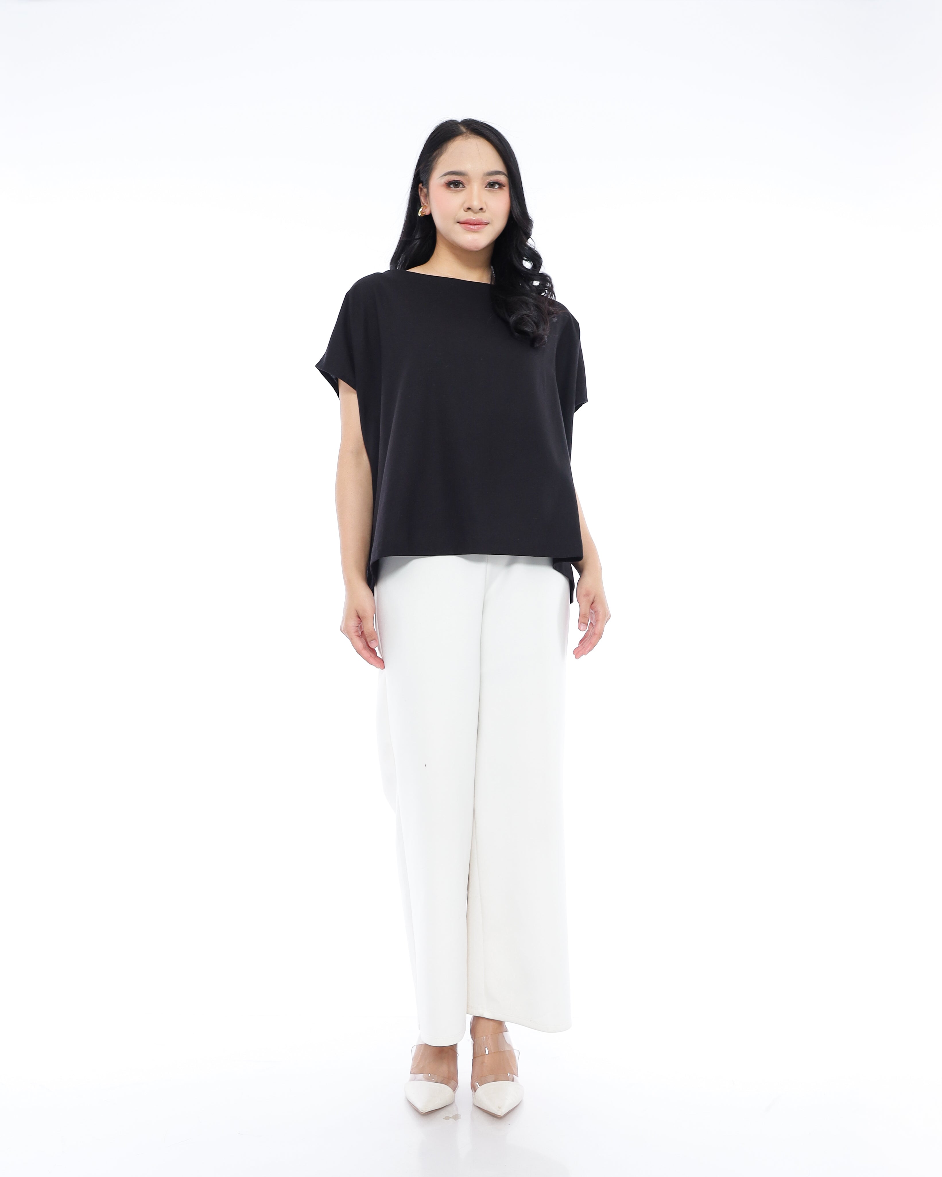 Beata Linen Blend Top