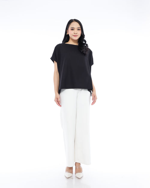 Beata Linen Blend Top