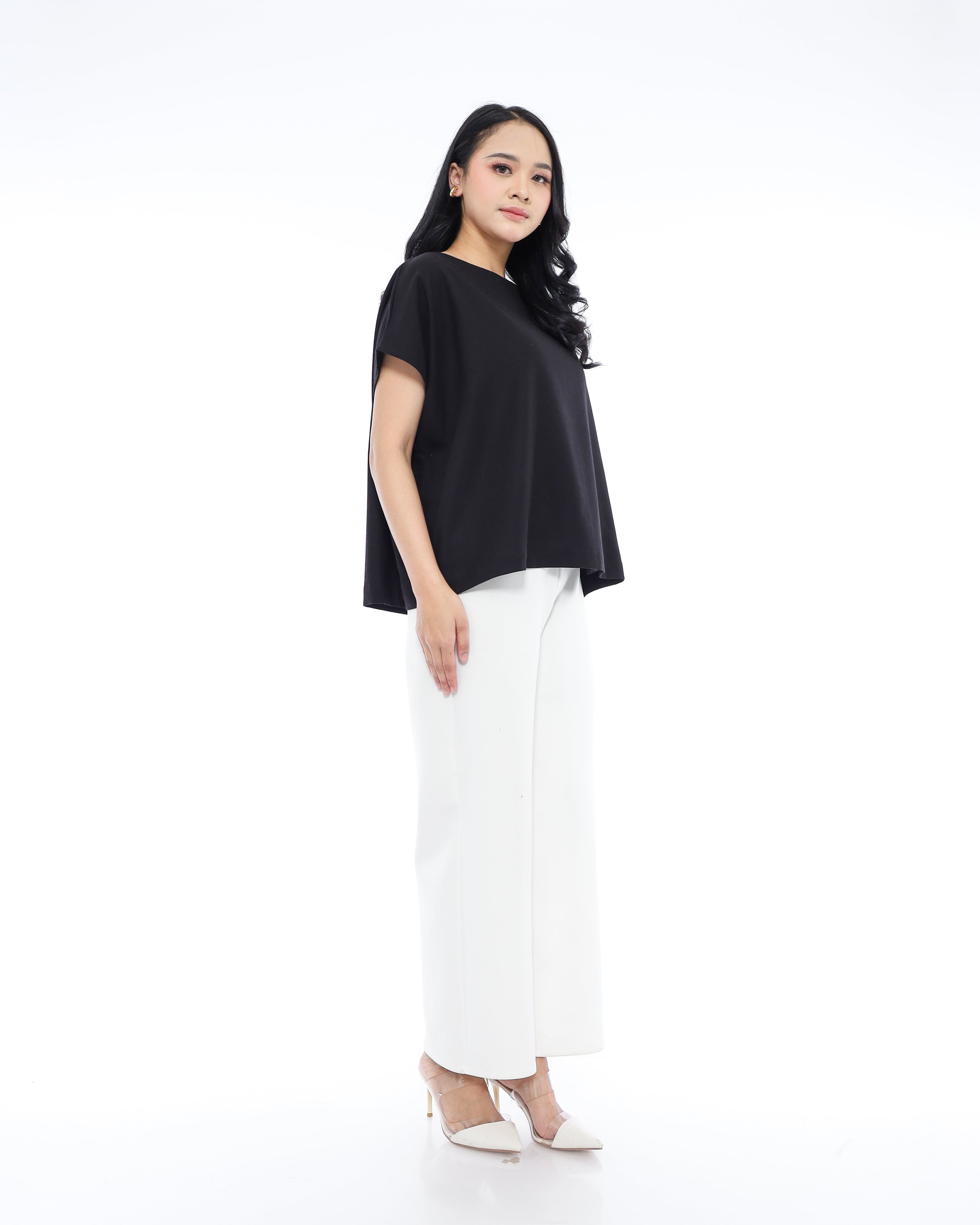 Beata Linen Blend Top