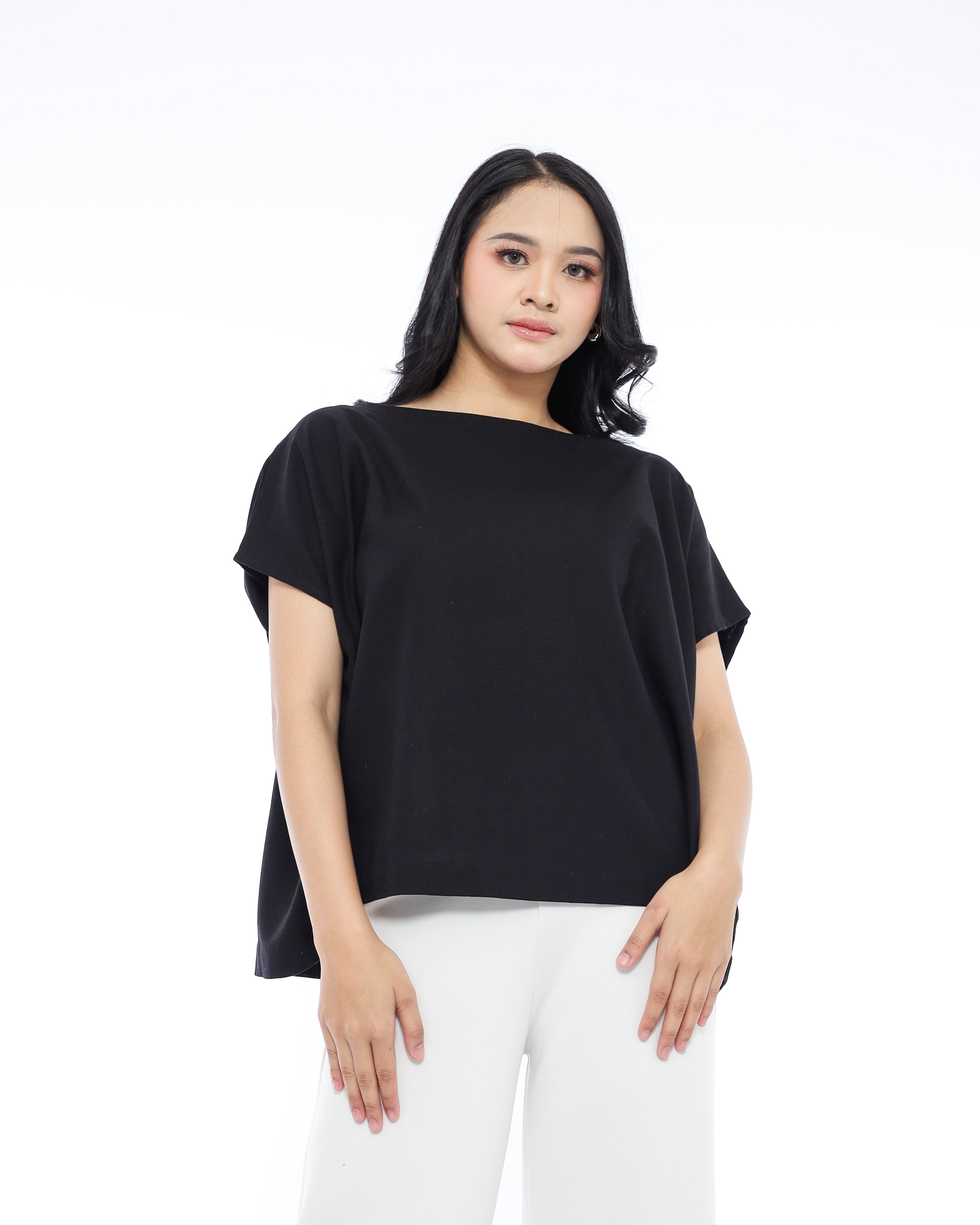 Beata Linen Blend Top