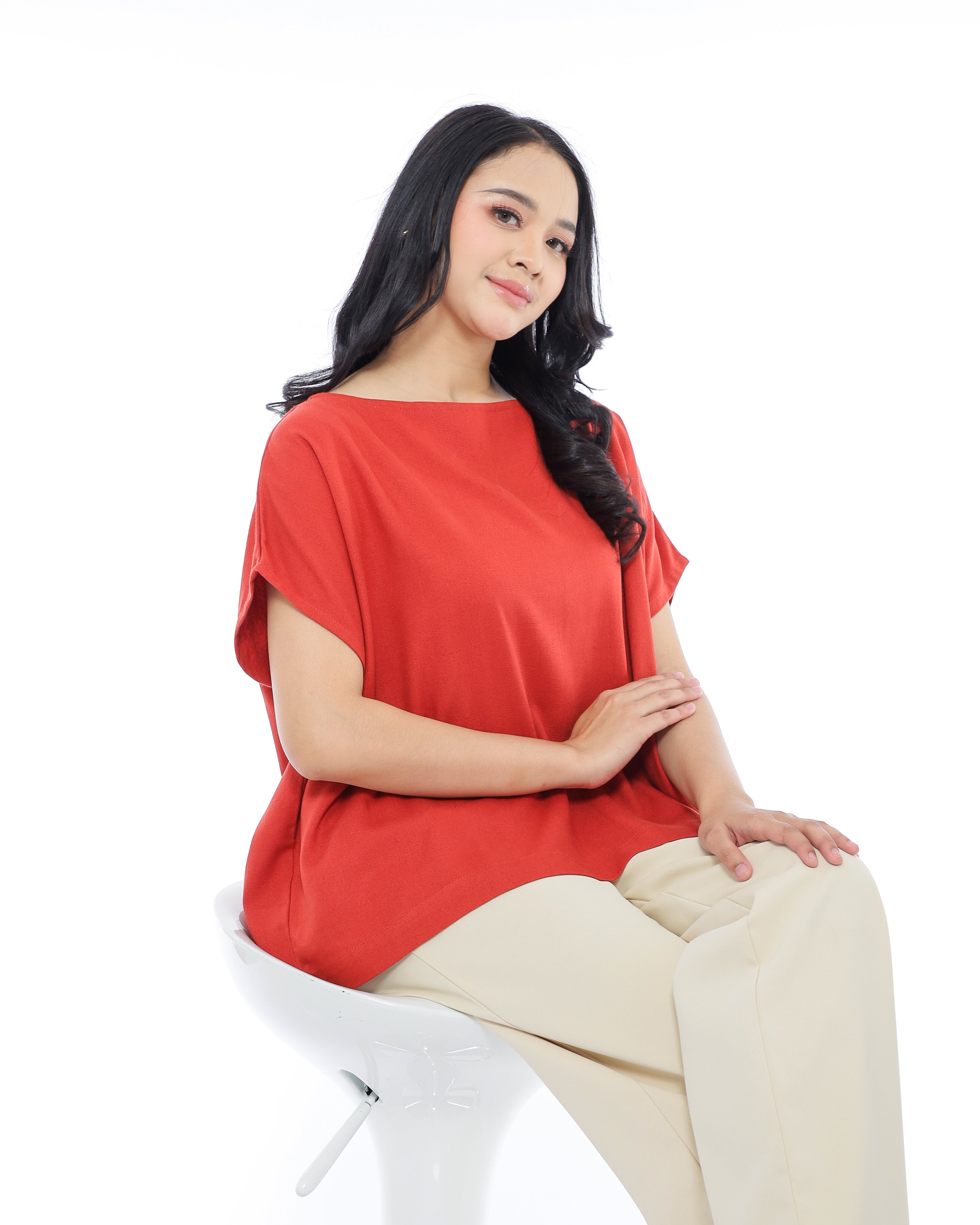 Beata Linen Blend Top