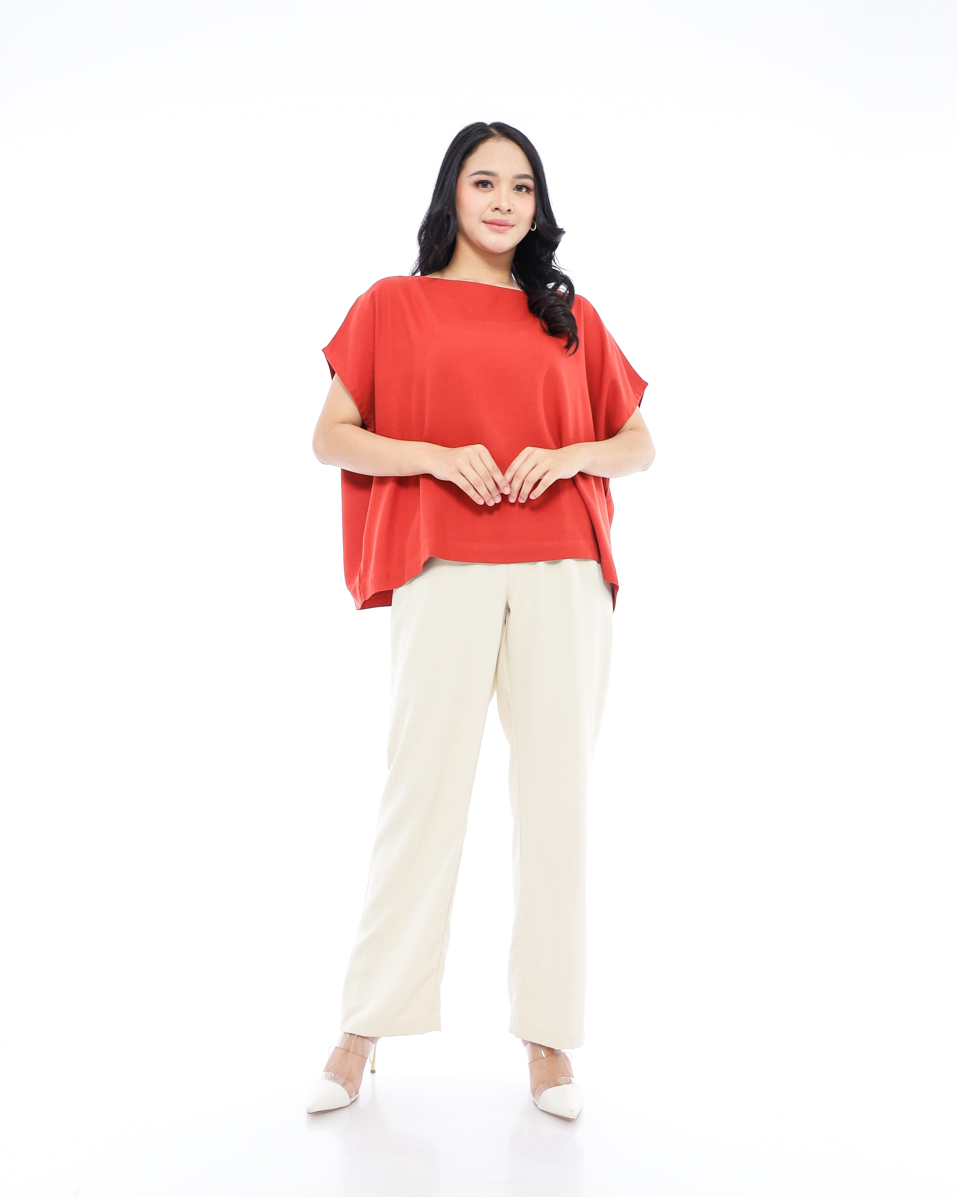 Beata Linen Blend Top