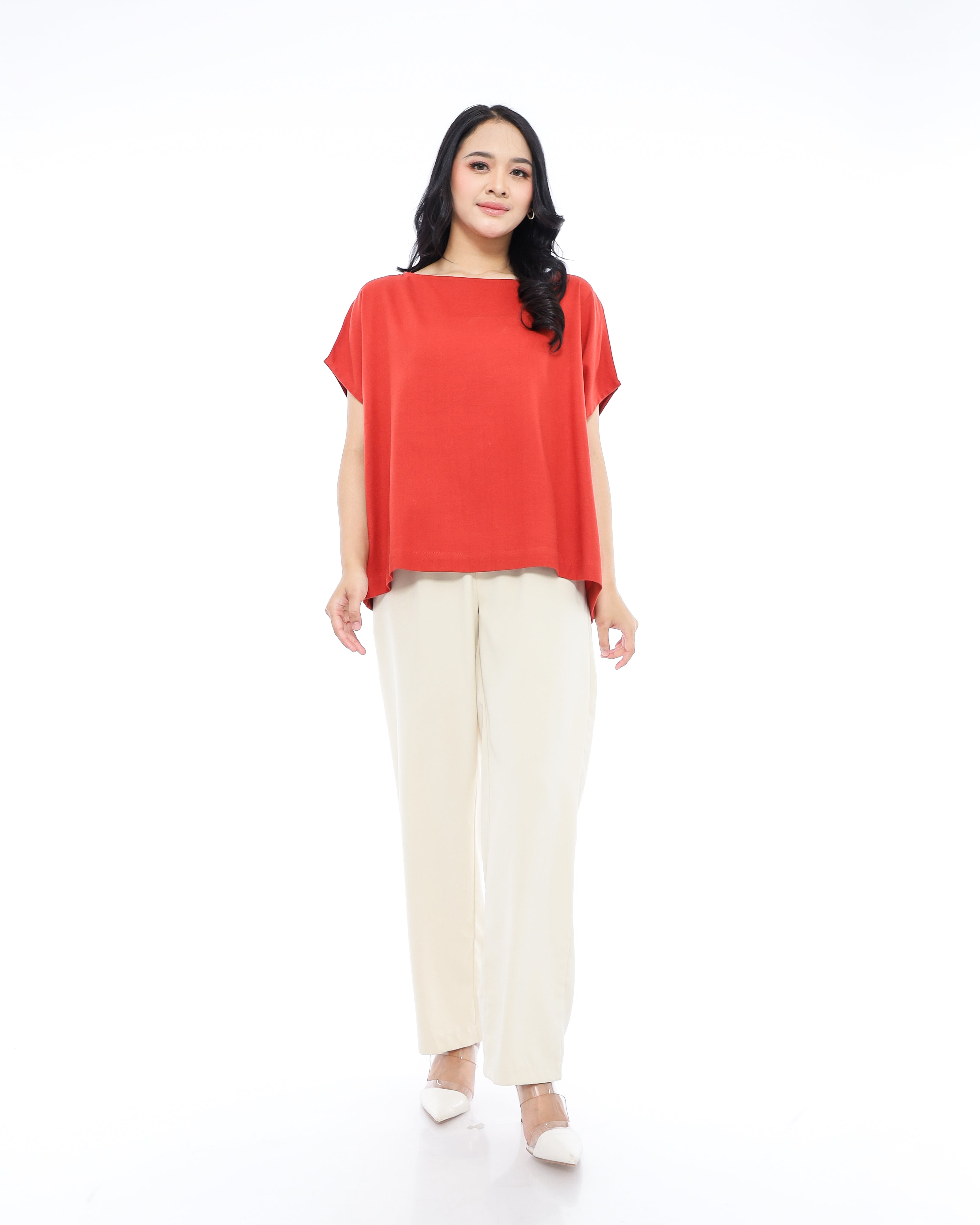 Beata Linen Blend Top