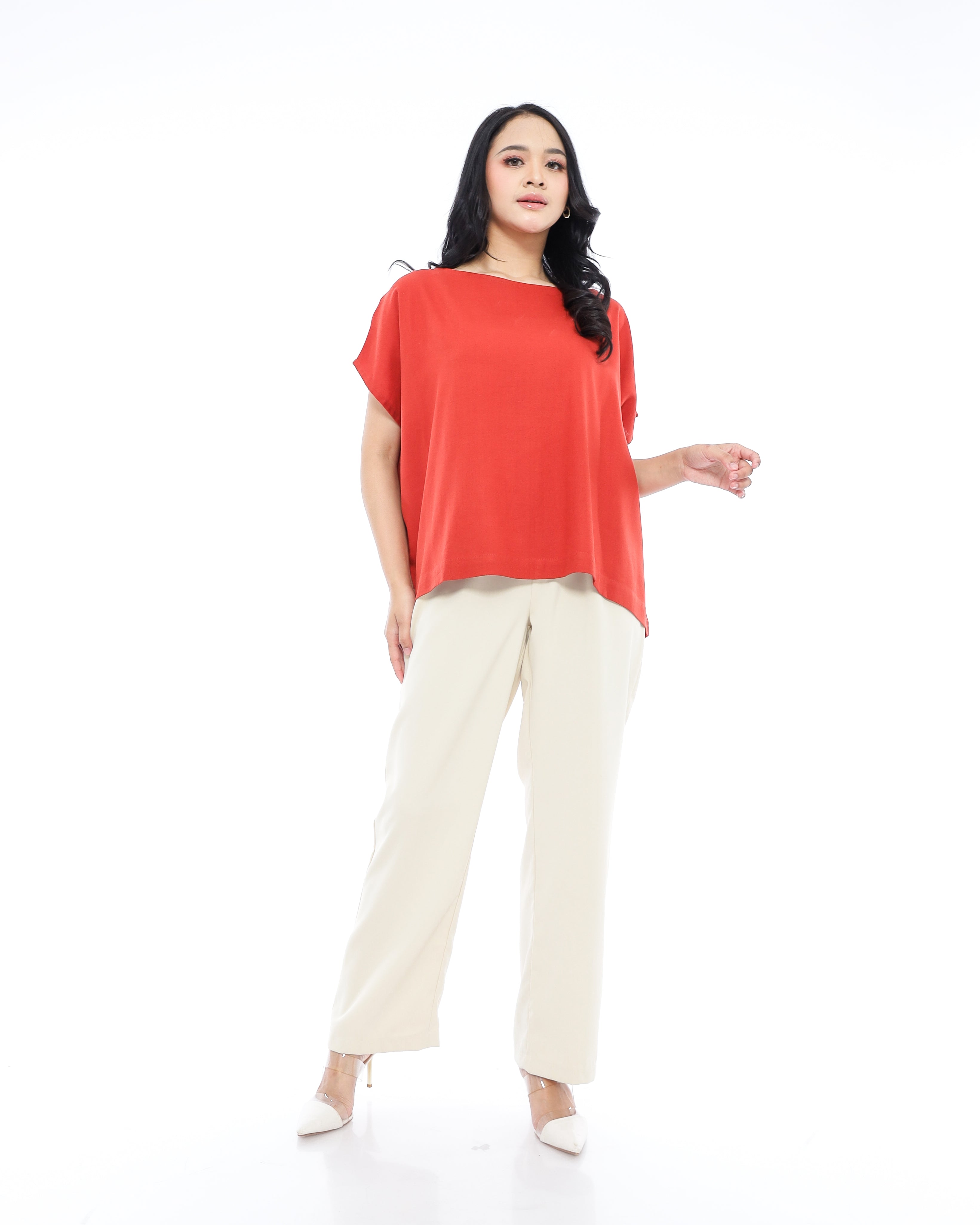 Beata Linen Blend Top