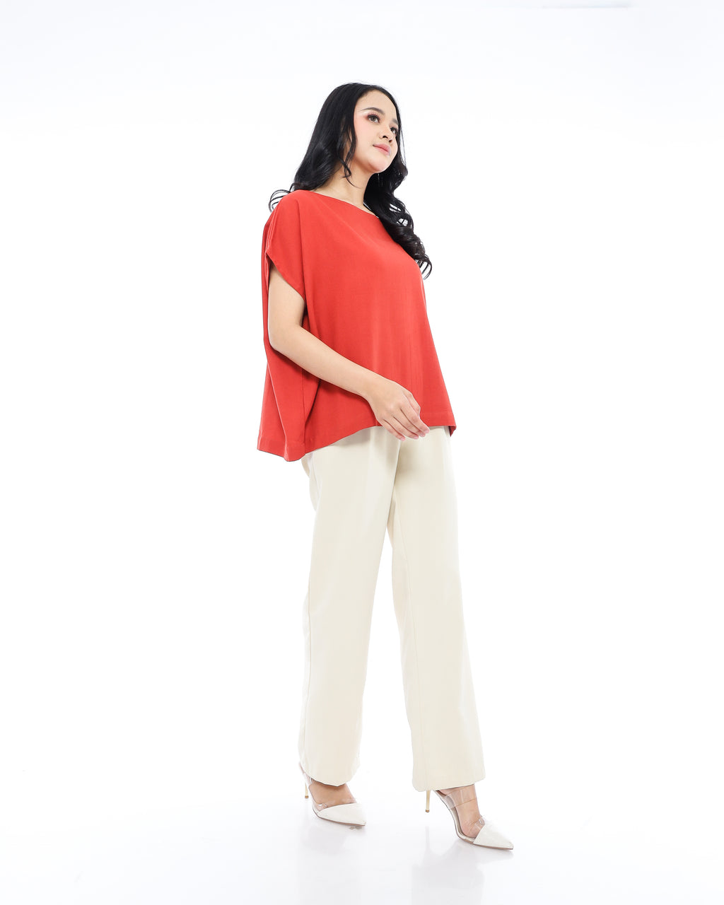 Beata Linen Blend Top