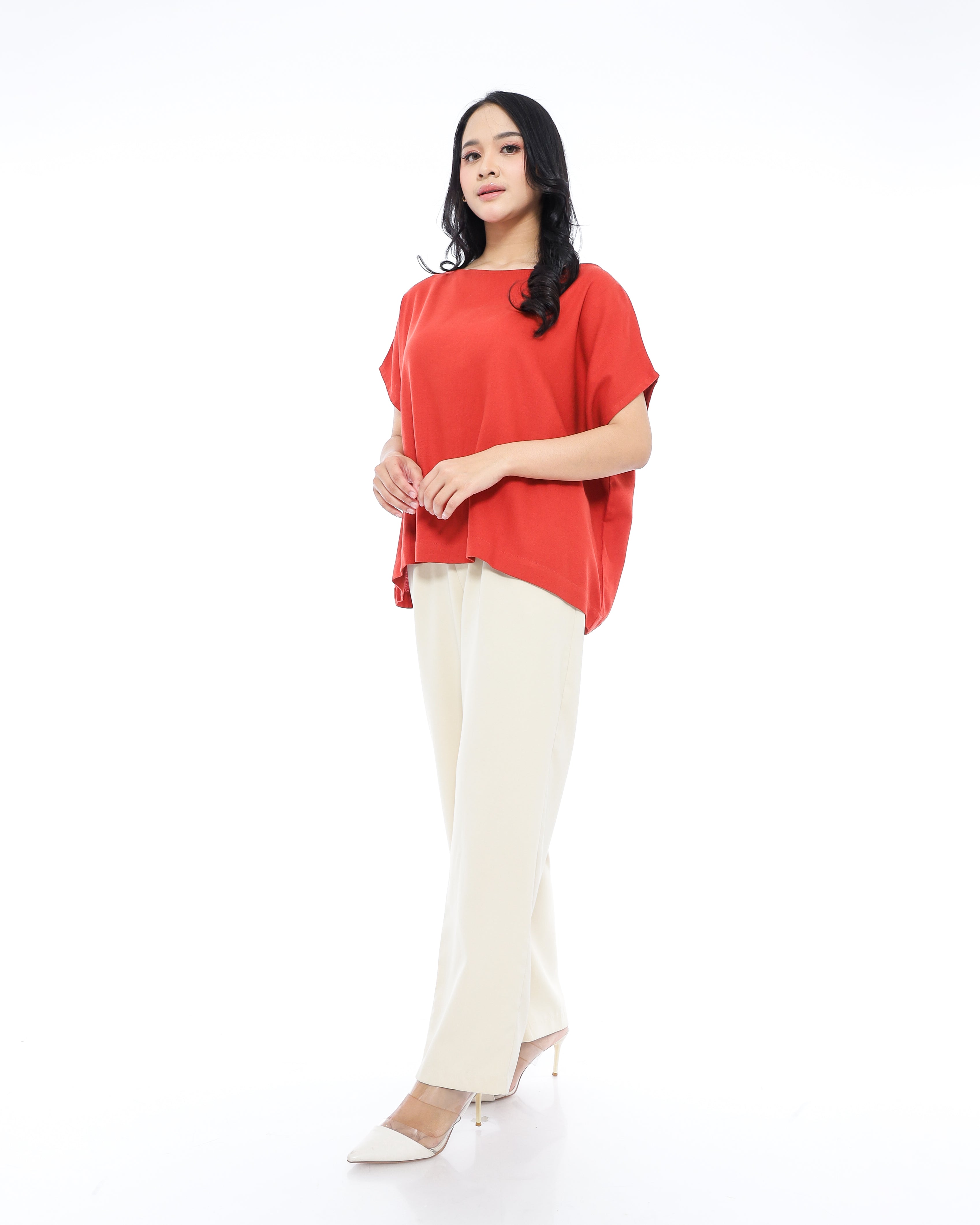 Beata Linen Blend Top