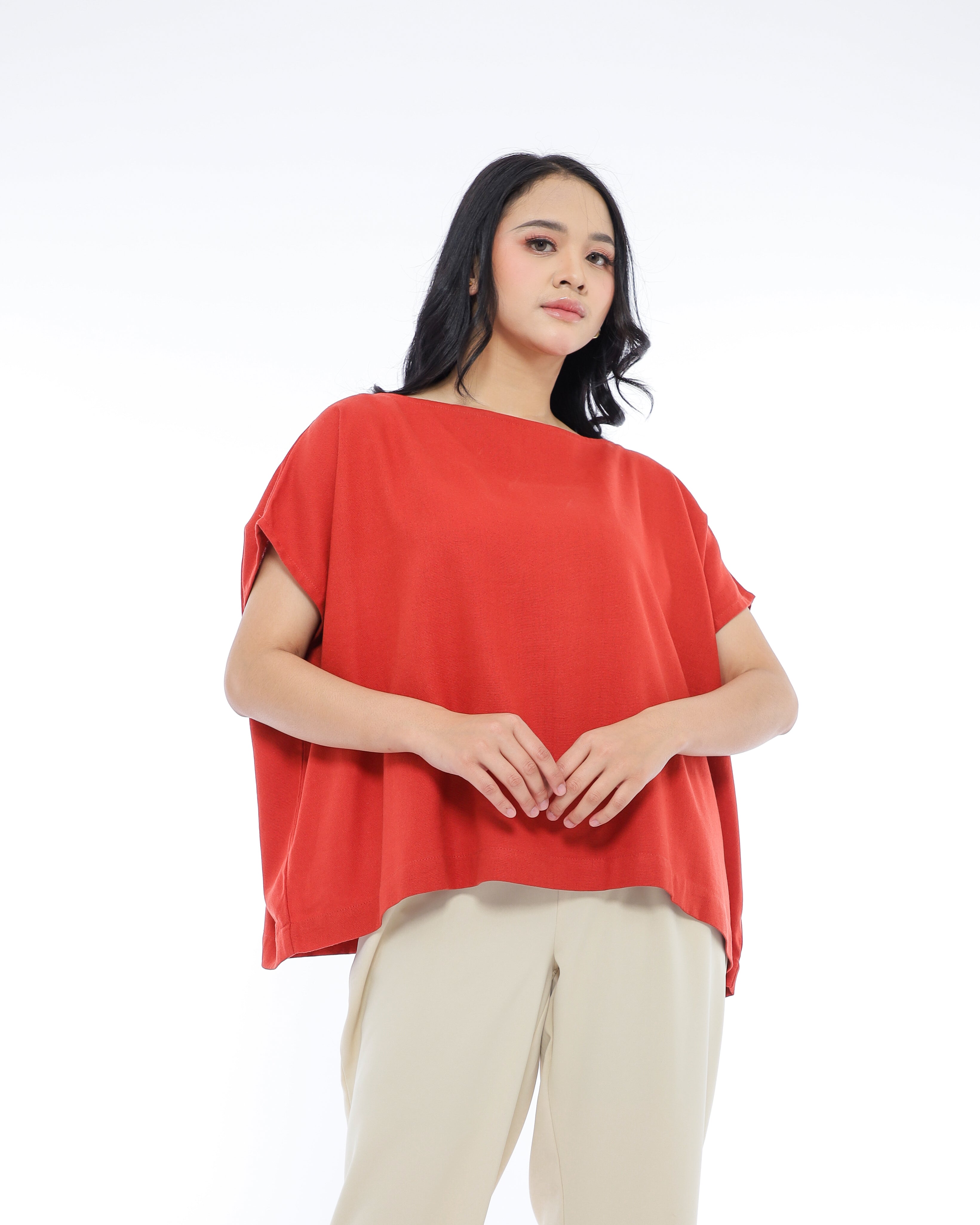 Beata Linen Blend Top
