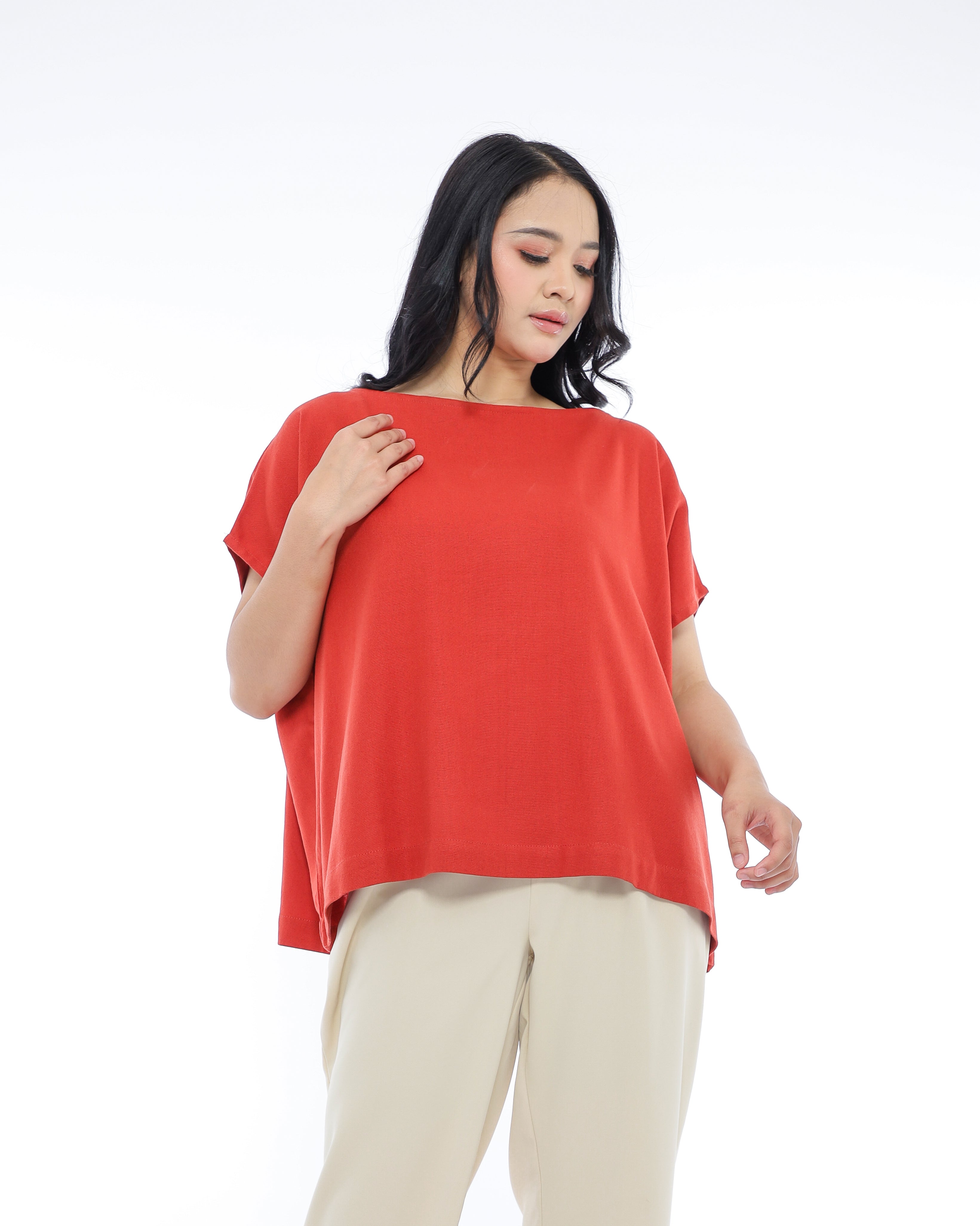 Beata Linen Blend Top