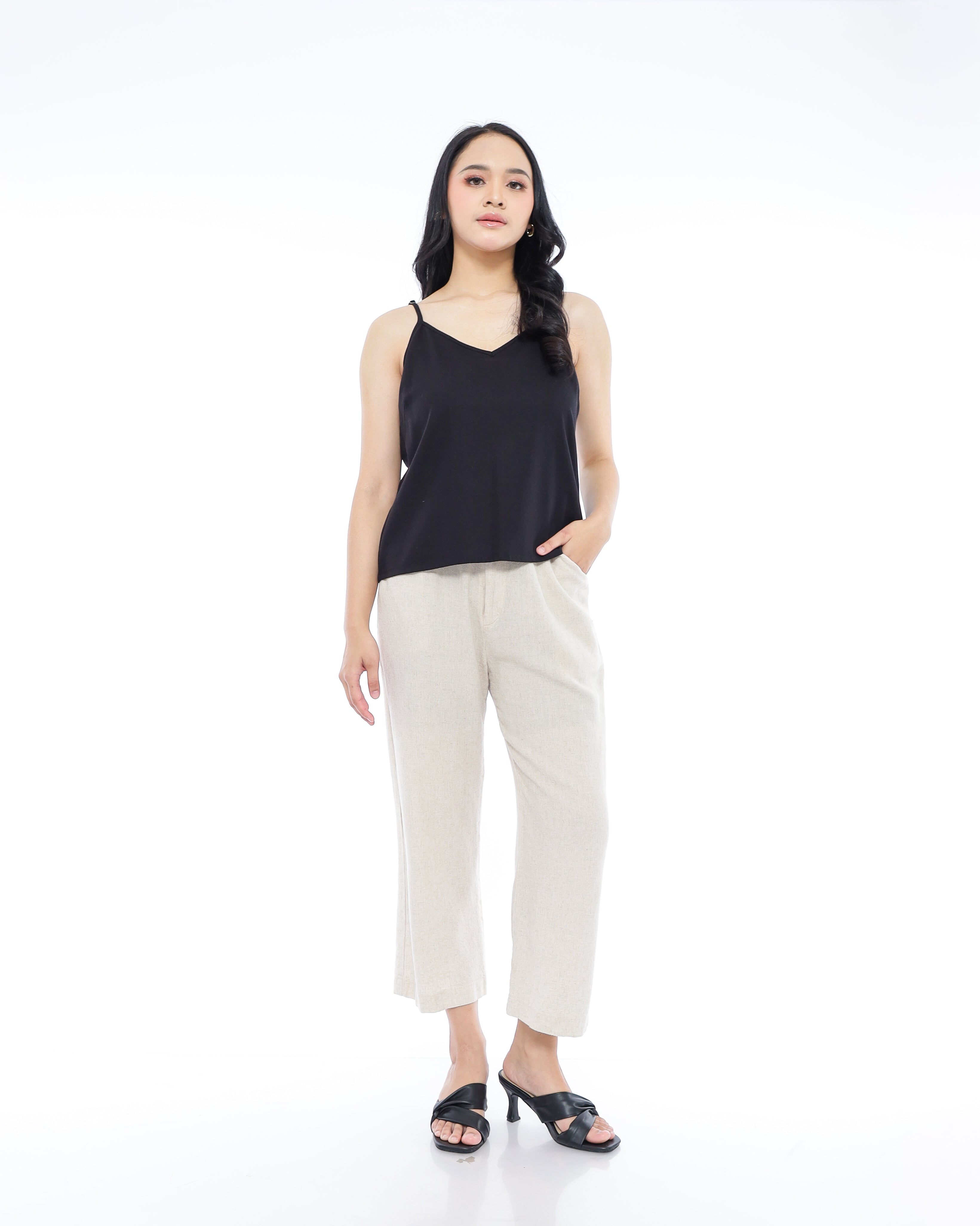 Ashley Linen Blend Top