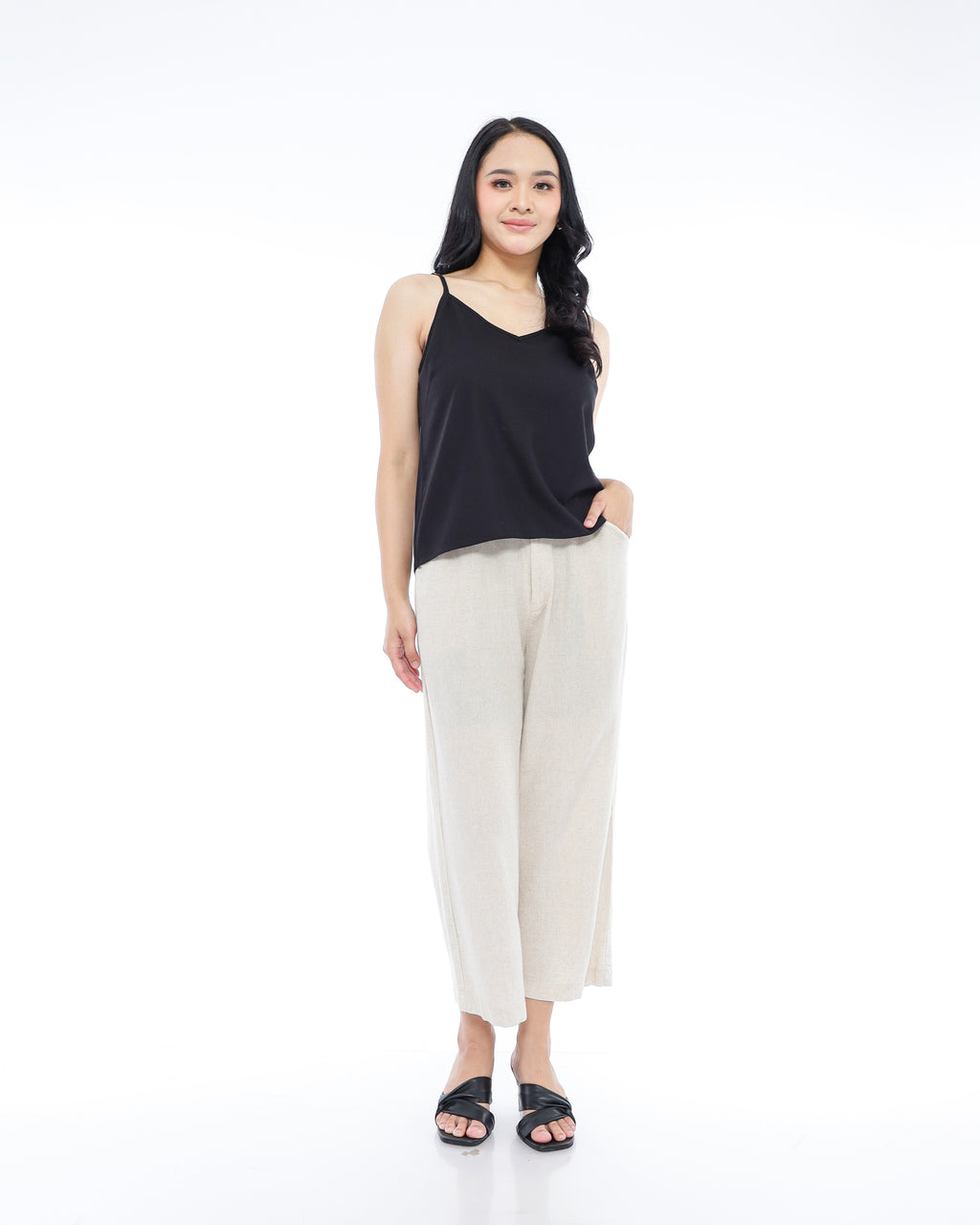 Ashley Linen Blend Top