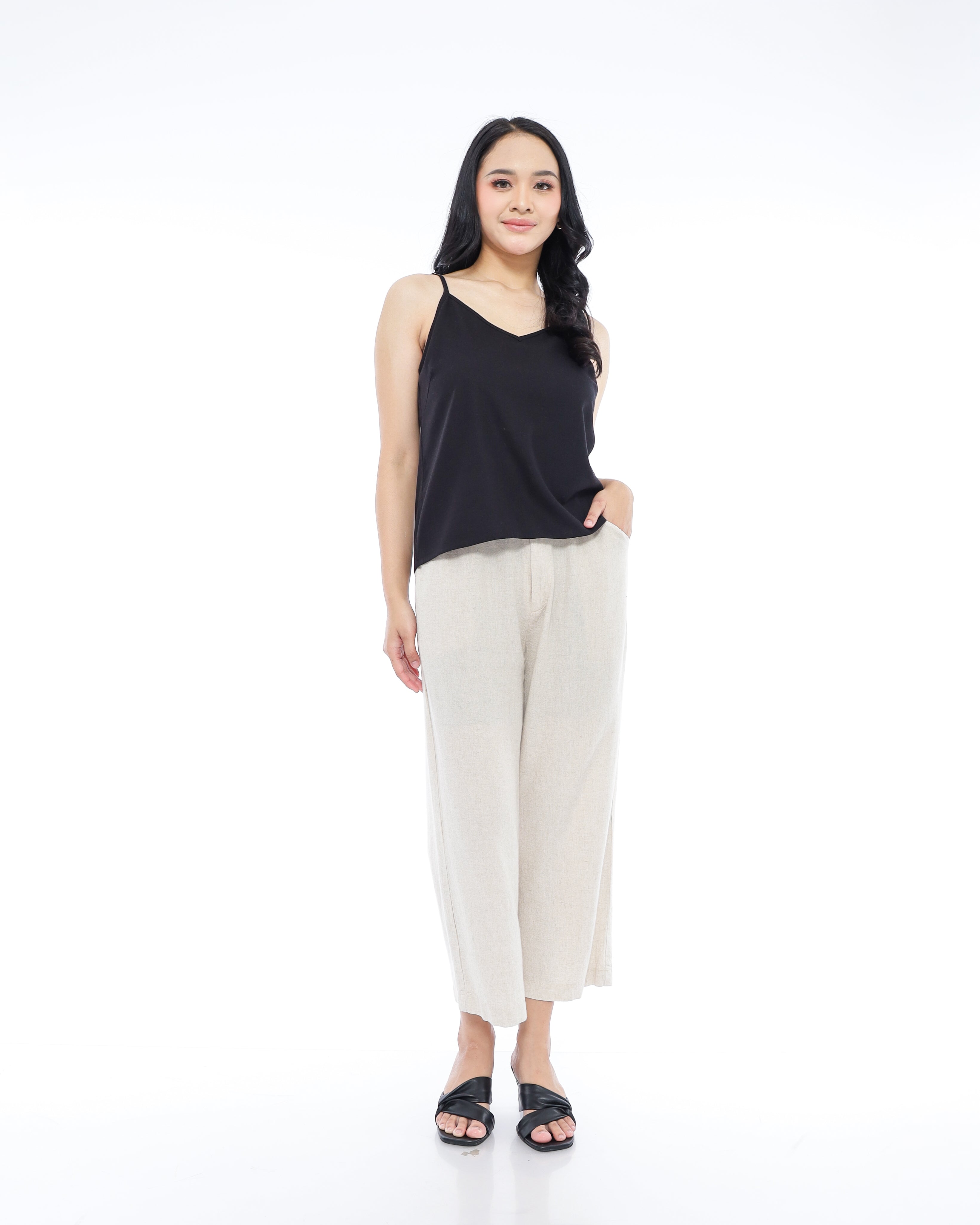 Ashley Linen Blend Top