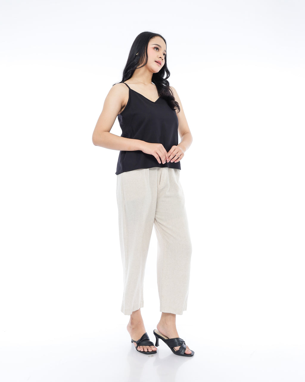 Ashley Linen Blend Top