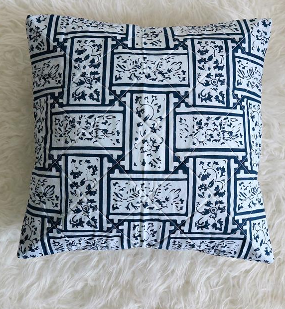 Batik Manual Stamped Cushion cover