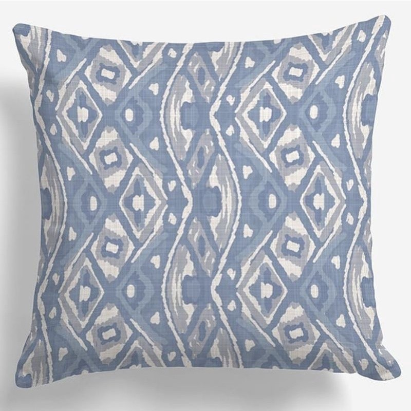 Denim Washed Digital Printing Cushion cover