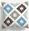 Blue Tenun  Digital Printing Cushion cover