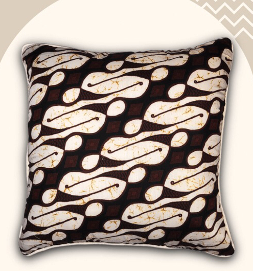 Batik Printing Front Side Pattern Cushion cover