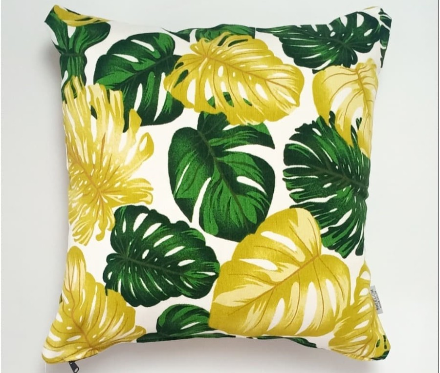 Kanvas Monstera Cushion Cover