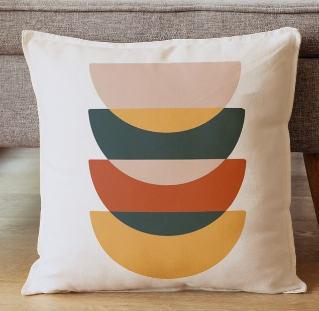 Boho Aesthetic Digital Printing Cushion cover