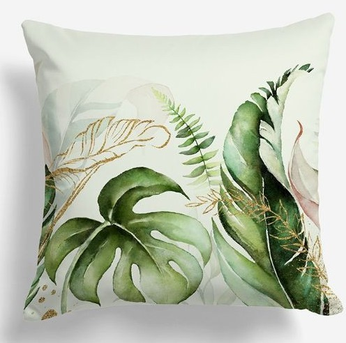 Monstera Tropis Digital Printing Cushion cover